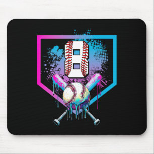 Verkauf von Tropfen 8. Geburtstag Zuhause Plate Bo Mousepad