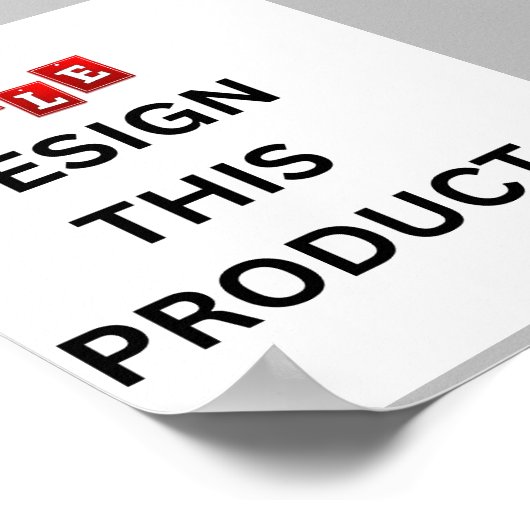 VERKAUF! Wall Poster - Custom - 4"x6" (Ecke)