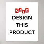VERKAUF! Wall Poster - Custom - 8"x10" (Vorne)