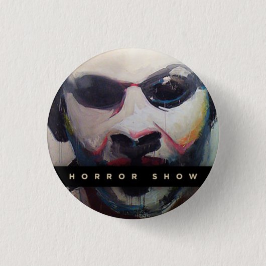 Verkaufäutomat-Weinkellerei-Horror-Show Button (Vorderseite)