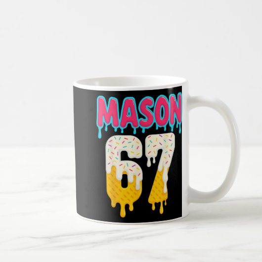 Verkaufe 6 7 Eis Drip Nummer 67 Lustig Sechs Siebe Kaffeetasse (Rechts)