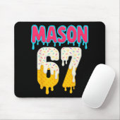 Verkaufe 6 7 Eis Drip Nummer 67 Lustig Sechs Siebe Mousepad (Mit Mouse)