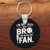 Verkaufe Bruder, ich bin nicht nur sein Bro Ich bi Schlüsselanhänger (Vorderseite)