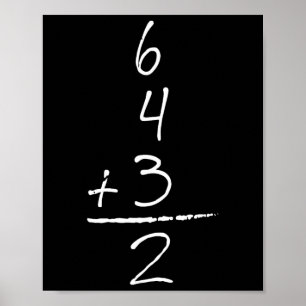 Verkaufe Inspirierte Mathematik 6 4 3 2 Double Pla Poster