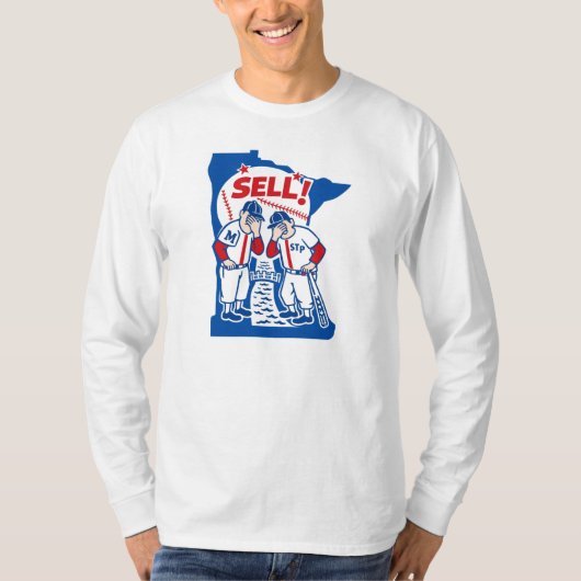 Verkaufe Minnesota Baseball-Protest-Shirt T-Shirt (Vorderseite)