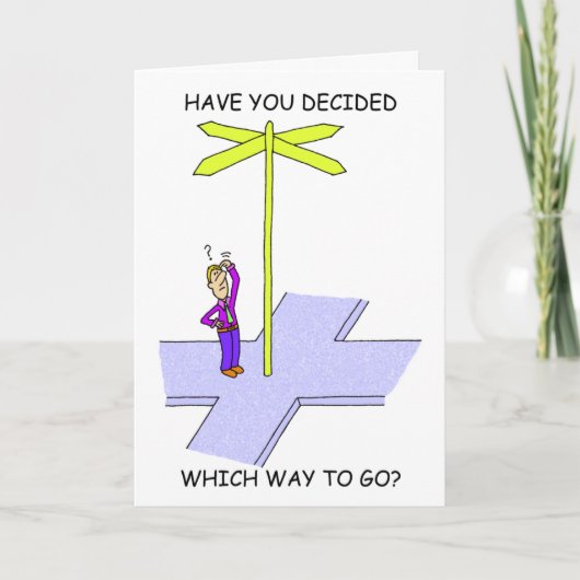 Verkäufe nach dem Angebot Grußkarte Karte (Vorderseite)