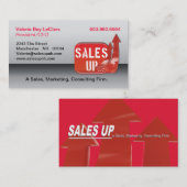 Verkäufe oben visitenkarte (Vorne/Hinten)