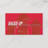 Verkäufe oben visitenkarte (Rückseite)