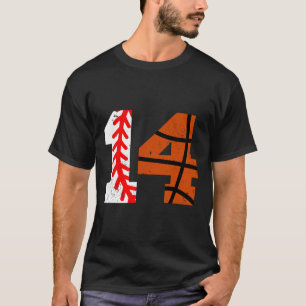 Verkaufe Sketll Nummer 14 Jersey Lustig 14. Geburt T-Shirt