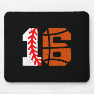 Verkaufe Sketll Nummer 16 Trikot Lustig 16. Geburt Mousepad