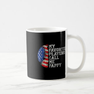 Verkaufe Softball-Design Mein Lieblingsspieler nen Kaffeetasse