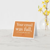 Verkäufe und Prospektierungs-Karte - Ihre E-Mail Karte (Gelbe Blume)