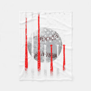 Verkaufe USA-Flagge Amerikanische Flagge Vintage Fleecedecke