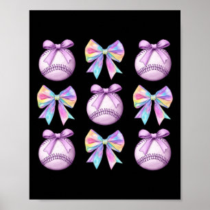 Verkaufen Coquette Bögen Cute Lila Trendige Sport  Poster