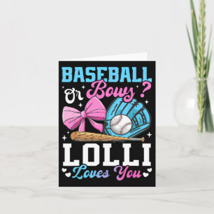 Verkaufen oder Bows Lolli Lieben Sie Funny Gender  Karte
