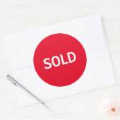 verkaufen runder aufkleber (Umschlag)