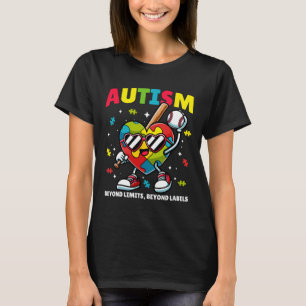 Verkaufen Sie Autism Awareness Farbige Puzzle-Herz T-Shirt