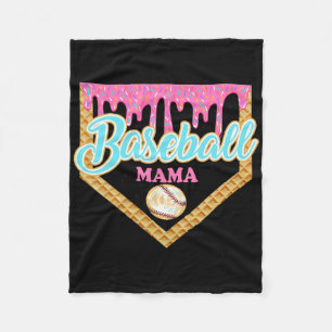 Verkaufen Sie Mama Zuhause Plate Ice Cream Tropfen Fleecedecke