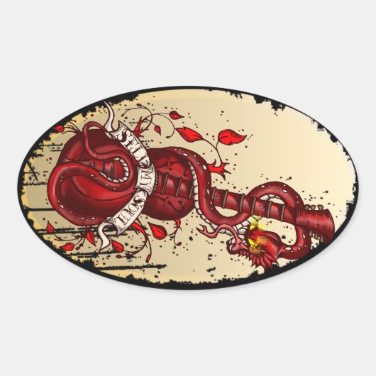 Verkaufen Sie meinen Soul-Aufkleber Ovaler Aufkleber (Vorderseite)