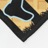 Verkaufen Sie Tropfen Boys, die Eiscreme trinken, Fleecedecke (Ecke)