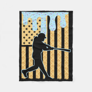 Verkaufen Sie Tropfen Boys, die Eiscreme trinken,  Fleecedecke