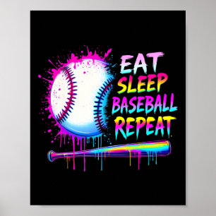 Verkaufen Sie Tropfen Boys essen Sleep Sell Wieder Poster