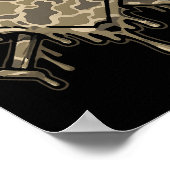 Verkaufen Sie Tropfen Camouflage verkaufen Diamond Poster (Ecke)