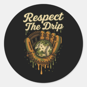 Verkaufen Sie Tropfen Camouflage verkaufen Handsch Runder Aufkleber