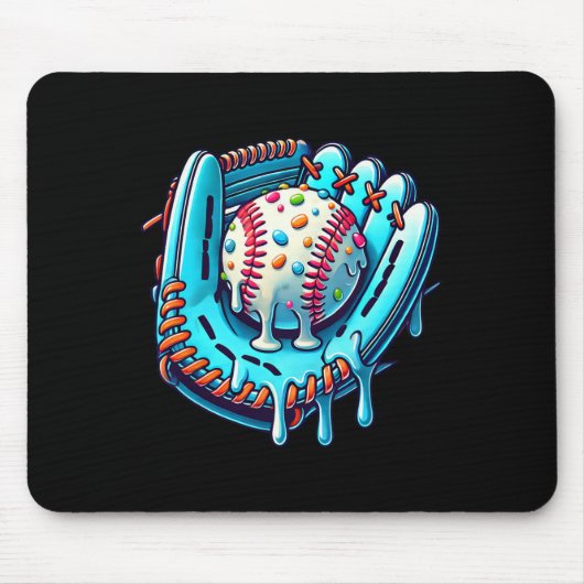 Verkaufen Sie Tropfen Design Ice Creme Sprinkles V Mousepad (Vorne)