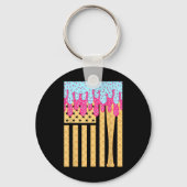 Verkaufen Sie Tropfen T Boys, die Eiscreme unter a Schlüsselanhänger (Vorderseite)