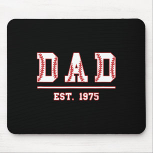 Verkaufen Sie Vater Est. 1975 Geburtstag des "Soft Mousepad