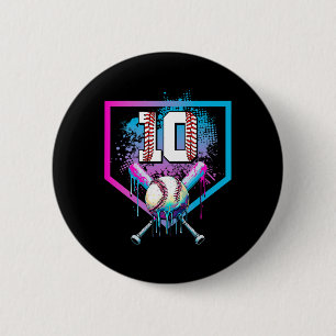 Verkaufen Tropfen 10. Geburtstag Zuhause Plate Jun Button