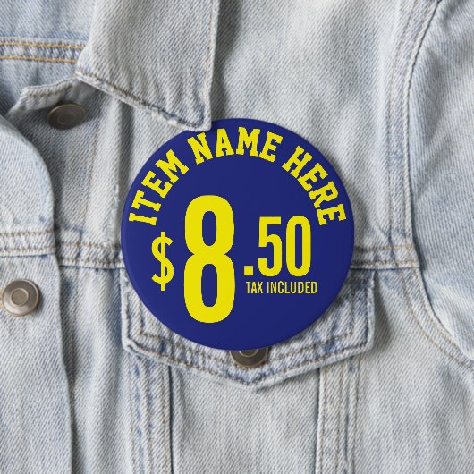 Verkäufer-Konzessionspreis - Verkäufer von eisgekü Button (Beispiel)