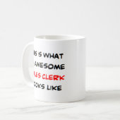 Verkäufer, phantastisch kaffeetasse (Vorderseite Links)