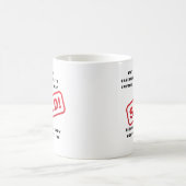 Verkäufer, Verkäufer Funny Sprichwort Kaffeetasse (Mittel)