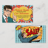 Verkäufer Visitenkarte (Vorne/Hinten)