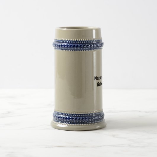 Verkäufer von Geburt Bierglas (Mittel)