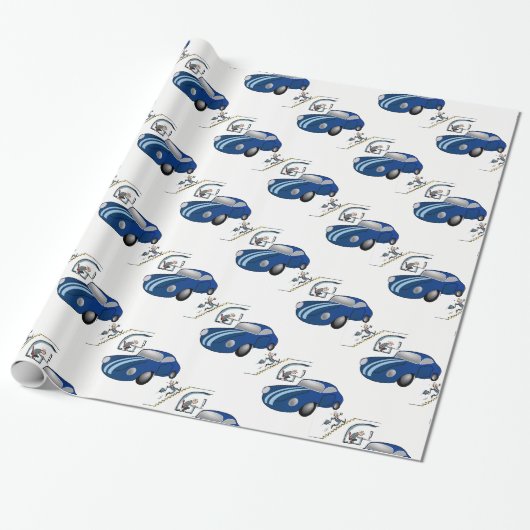 Verkäufer von Geschenkpapier (Ungerollt)