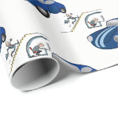 Verkäufer von Geschenkpapier (Rolleneckpunkt)