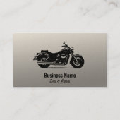Verkaufs- und Service-Visitenkarten für Motorräder Telefonnummerkarte (Vorderseite)