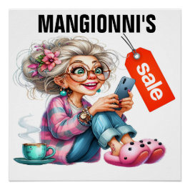 Verkaufsabonnement Poster