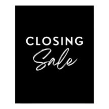 Verkaufsabschlusszeichen, Boutique Einzelhandel