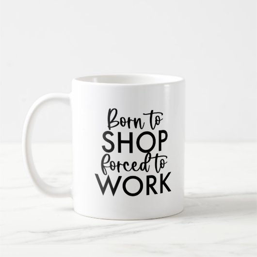 Verkaufsabsicht Kaffeetasse (Links)