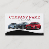 Verkaufsautomat für klassische Auto Visitenkarte (Vorderseite)