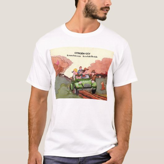 Verkaufsbroschüre Citroen 2CV T-Shirt (Vorderseite)