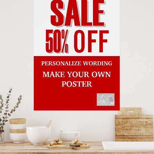 Verkaufsförderungsgeschäft LARGE Poster (Küche)