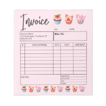 Verkaufsformular für BäckereiRechnungen