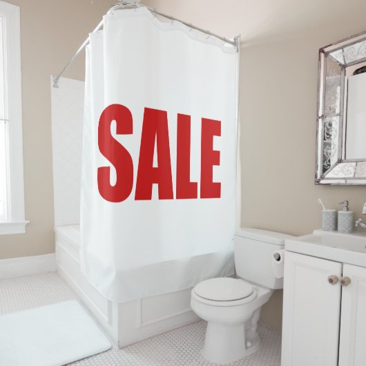 VERKAUFSKURTAN DUSCHVORHANG (Beispiel)