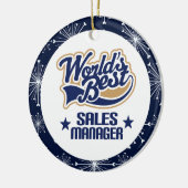 Verkaufsleiter-Geschenk-Verzierung Keramik Ornament (Links)