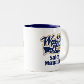 Verkaufsleiter-Geschenk Zweifarbige Tasse (VorderseiteRechts)